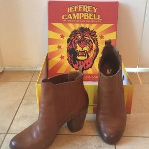 Jeffrey Campbell  Ankle Boots size 8 fits like 7.5